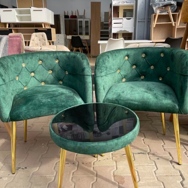 Tête à tête ( rond capitonnée)