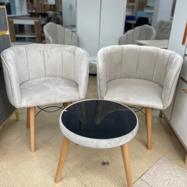 Tête à tête ( à rayures )