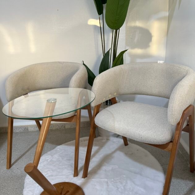 Tête à tête modèle hêtre